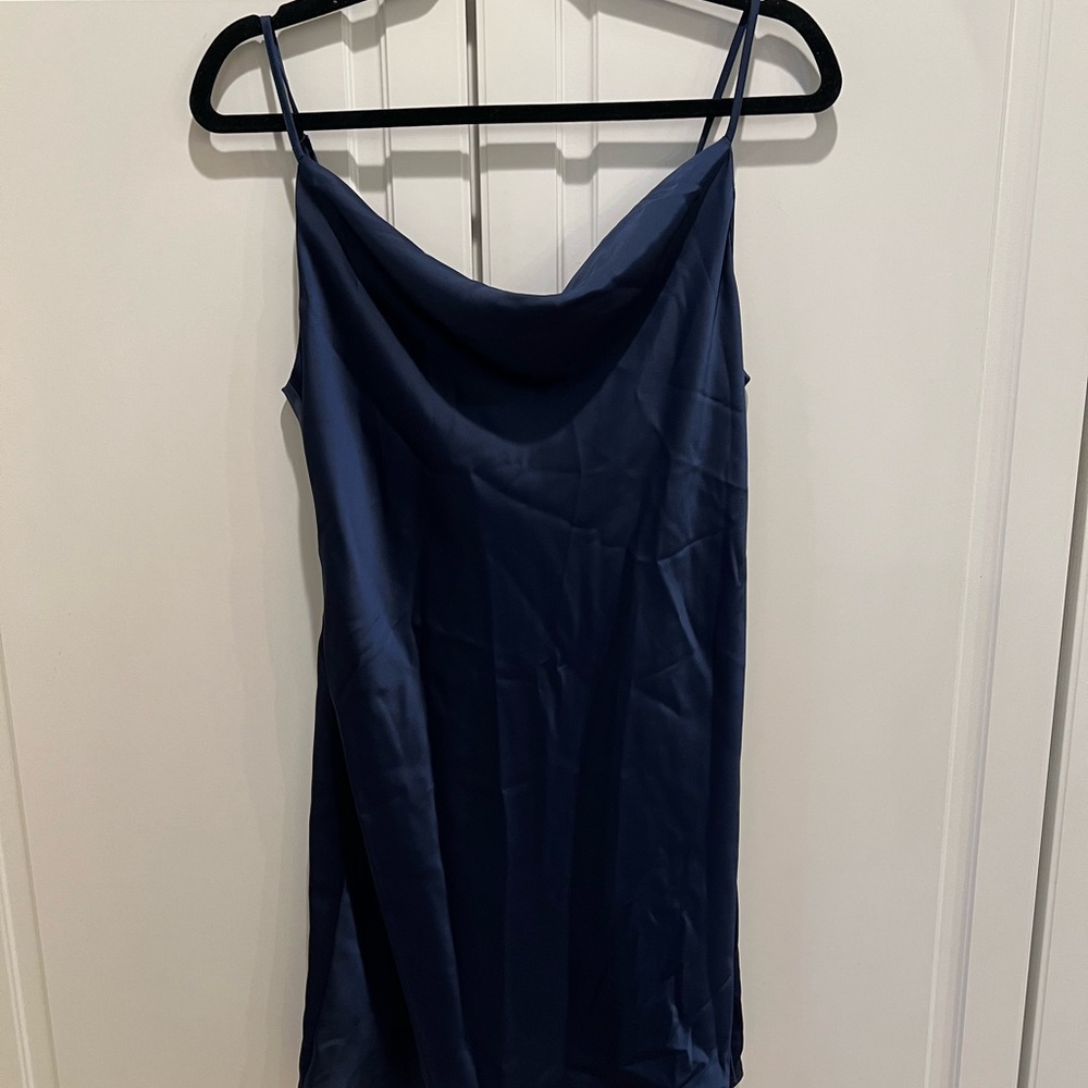 Urban Outfitters Deep Blue Mini Dress